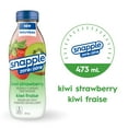 thumbnail image 2 of Snapple Zero Sugar Naturally Flavoured Fruit Beverage Kiwi- Strawberry, 473mL, 2 of 3