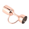 thumbnail image 2 of Cocktail Bell Jigger, Double Sided Simple Operating Cocktail Measuring Jigger Balance Keeping Lightweight  For Restaurant For Bar Copper Plating, 2 of 8