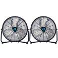 thumbnail image 1 of Tornado Ventilador de piso de metal de alta velocidad de 12 pulgadas, enfriamiento potente de 3 velocidades para espacios industriales, comerciales y domésticos, inclinación de 120°, cable de 6.0 pies, 1 of 5