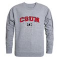 thumbnail image 1 of W Republic 562-166-HGY-04 Chandail en Molleton Col Rond pour Hommes Cal State Northridge Matadors, Gris Chiné - Extra Large, 1 of 1