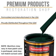 British Racing Green SLOW Gallon Auto Car Paint Kit URETHANE BASECOAT Clearcoat