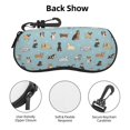 thumbnail image 4 of Picia Dog Pets Print Sunglasses Case, Eyeglasses Case Protector Large Glasses Case, Key Lock Case Protective Glasses Holder Eyeglasses Cases, 4 of 8
