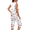 thumbnail image 3 of WCMZJ Pajamas Sets for Women Soft Sleeveless Pjs Tank Top and Pants with Pocket Ladies Loungewear Sets, 3 of 5