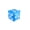 Blue, variant on Dpityserensio Inflatable Giant Dice PVC Giant Number Cube for Outdoor Games 11.8in Fun Interactive Prop for Birthday Pool Beach Activities