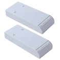 thumbnail image 1 of EeaseMX 2 cajas de almacenamiento ocultas para escritorio, adhesivas, para bolígrafos, con cajón invisible, organizador de artículos diversos (gris), 1 of 7