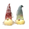 thumbnail image 5 of piezas de decoración de duende navideño, gnomo navideño iluminado, duende navideño, gnomo de peluche, gnomo navideño de peluche, kit de gnomo navideño colgante, decoración para chimenea de árbol de Na, 5 of 5