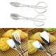 thumbnail image 4 of Wosthever Pinzas de cocina de acero inoxidable prácticas y resistentes para asar y servir pinzas para barbacoa Cocina y Comedor Tipo 1, 4 of 6