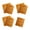 10 PCS, variant on 6/10Pcs Whimsical Pastry Themed Wrapping Sheets Sturdy Quality Paper Multiple Occasion Use Weddings Valentines Crafting