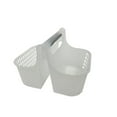 thumbnail image 1 of Mainstays Plastic Clear Shower Caddy Basket, Portable with Handles for Bathroom., 1 of 5