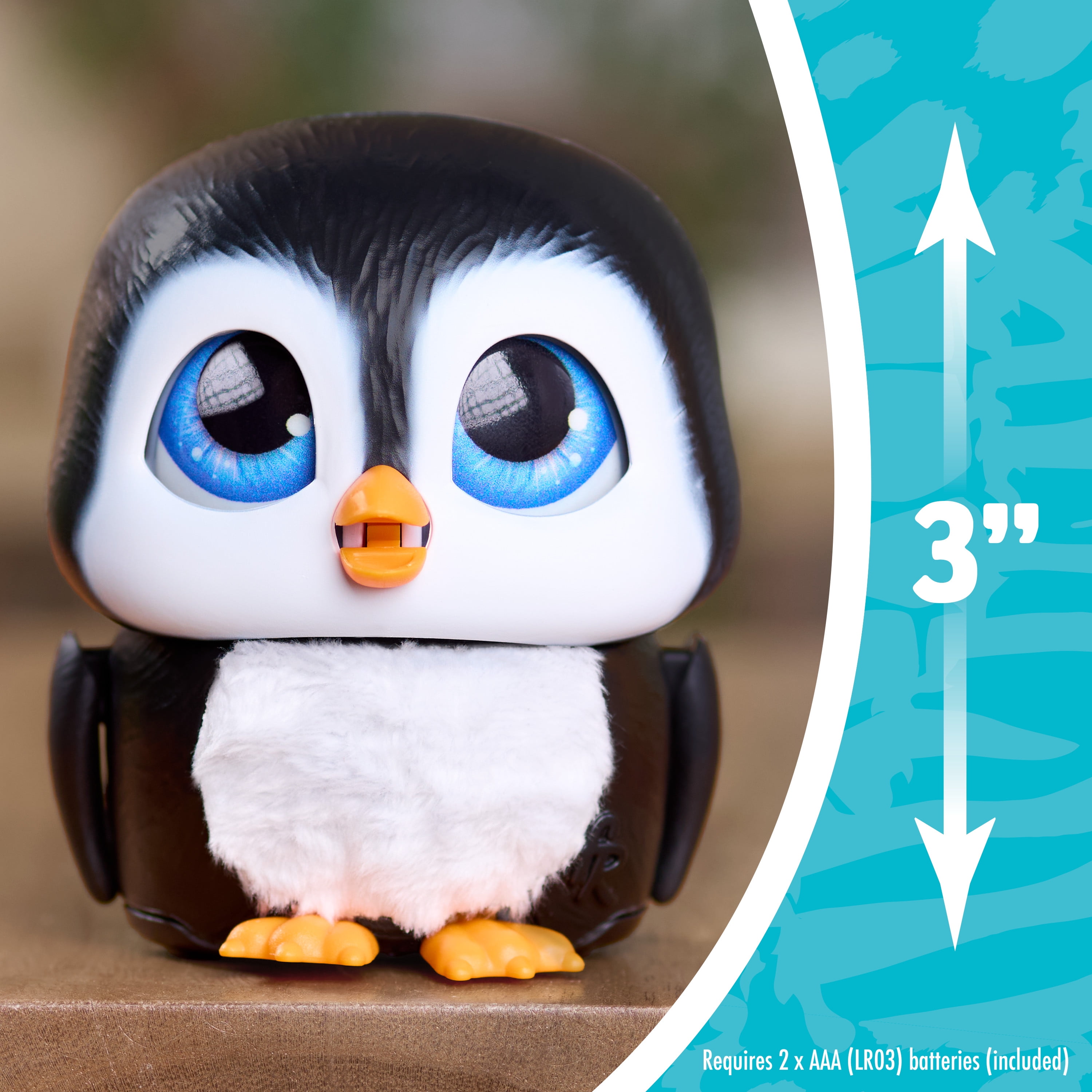 FurReal - Brandclub - furReal Handfuls Shivers the Penguin, 3.5