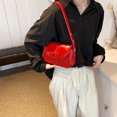 thumbnail image 3 of 1254 Bolso Mano Con Lazo Moderno Y Versátil PU Con Hombro Y Axila (rojo), 3 of 9