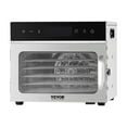 thumbnail image 2 of Food Dehydrator Machine, 6 Stainless Steel Trays, 400W Electric Food Dryer with Adjustable Temperature & 24-Hour Timer, Freeze Dryer for Jerky, Meat, Fruit, Vegetables, Herbs, Dog Treats, 2 of 12