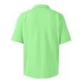 thumbnail image 6 of Polo Shirts for Men Cotton Pique Short Sleeve Golf Shirts with Pocket Classic Casual Moisture Wicking Polos S, 6 of 8