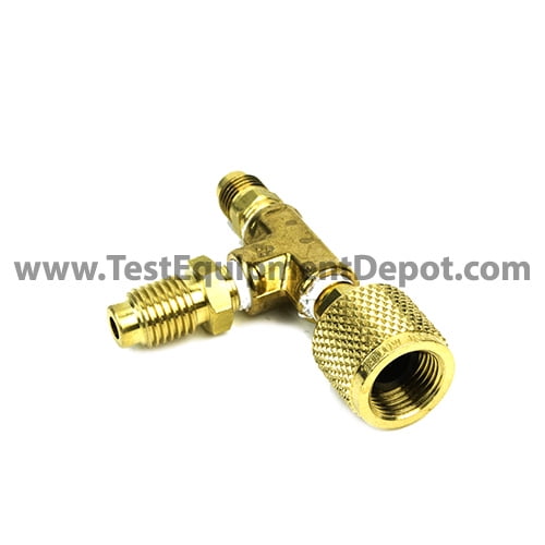Yellow Jacket 19133 Pump Step-Up Adapter 3/8 Female Flare To 1/2 Male Flare