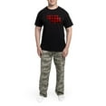 thumbnail image 5 of CafePress - Lumberjack Buffalo Plaid Bear Men's Dark Pajamas - Men's Dark Loose Fit Cotton Pajama Set, 5 of 7