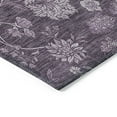 thumbnail image 5 of 8' X 10' Plum Purple And Lavender Floral Washable Indoor Outdoor Area Rug, 5 of 5