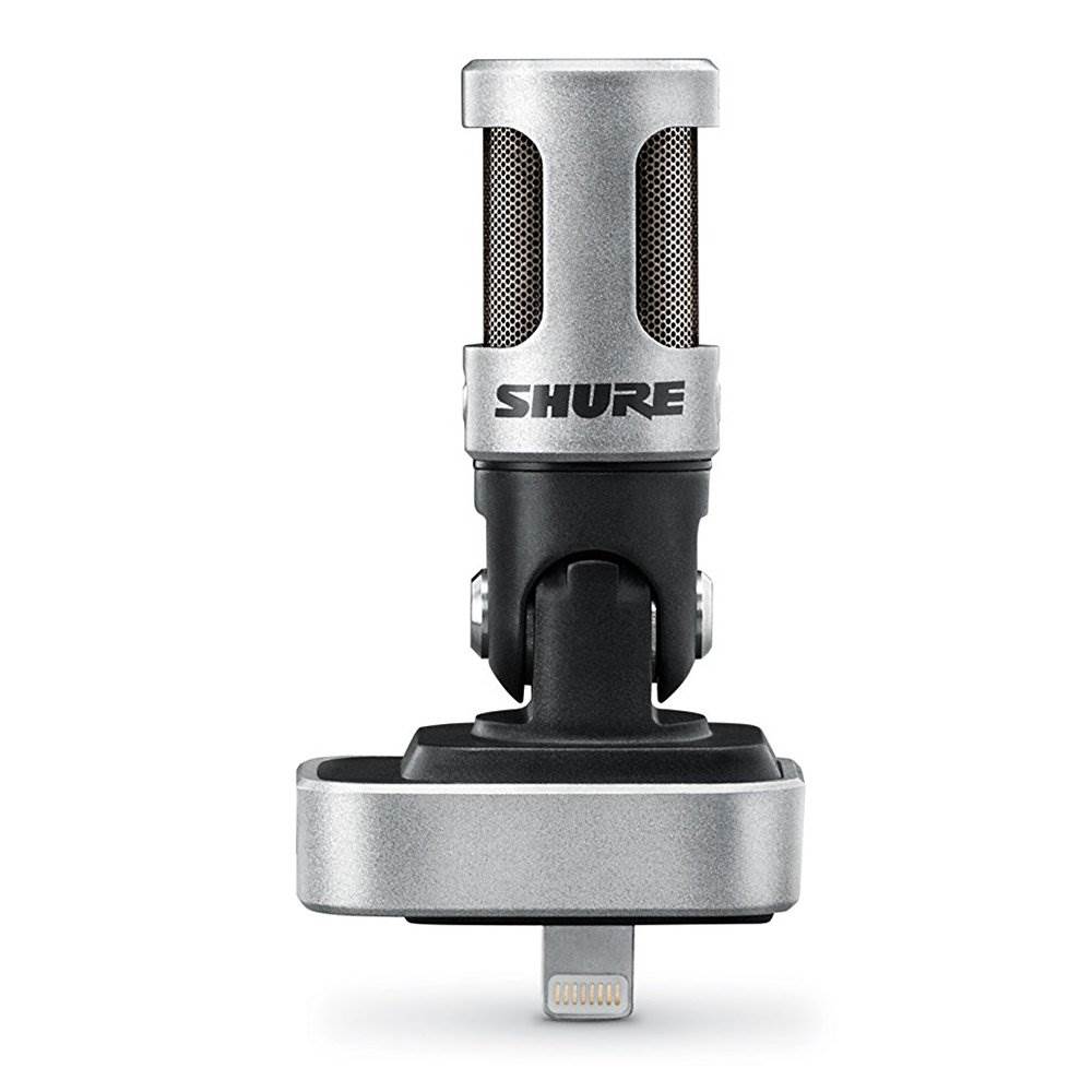 SHURE MV88 マイク　Lightning MV88 - Digital Stereo Condenser Microphone - Shure USA