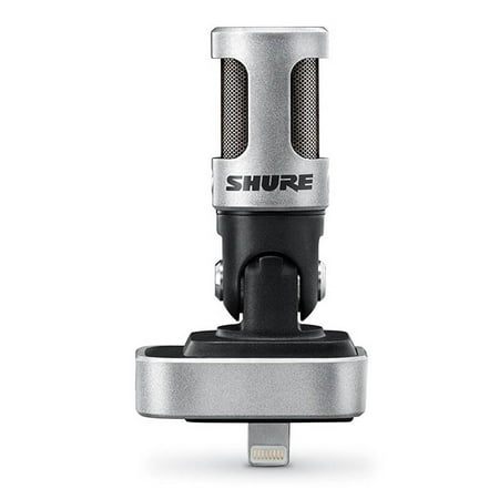 Shure MV88 iOS Digital Stereo Rotating Condenser Microphone Lightning Connector