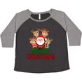 thumbnail image 3 of Inktastic Merry Christmas Santa Reindeer Women's Plus Size T-Shirt, 3 of 5
