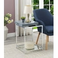 thumbnail image 2 of Convenience Concepts Palm Beach End Table with Tray, Gray, 2 of 3