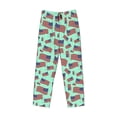thumbnail image 6 of Daiia Usa Flag Men's Sleep Pant with Pockets and Drawstring,Pajama Pants-X-Large, 6 of 9