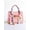 Pink, variant on Women Fashion Simplicity Solid Color Handbag Niche Design Silk Scarf Mini Chain Single Shoulder Crossbody Bag