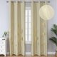 thumbnail image 1 of Cortinas opacas Estelar Textiler con forma de palmera dorada, 96 x 243 cm, 1 of 9