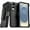 Black, variant on Defender Case for Samsung Galaxy S25 Edge with Belt Clip, Kickstand, Dual-Layer, Black