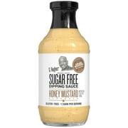 G Hughes Sugar Free Honey Mustard Dipping Sauce, 18 oz
