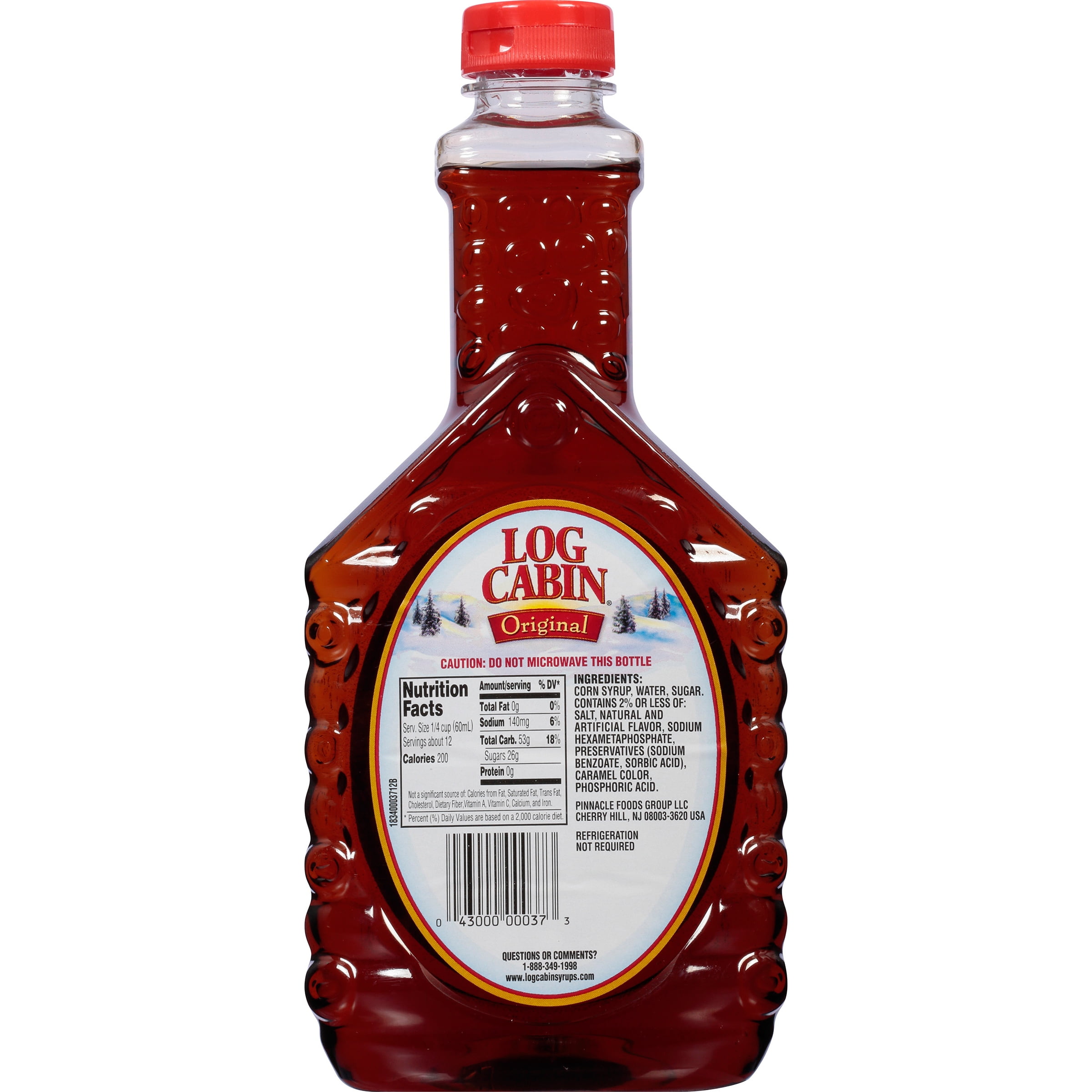 Log Cabin Original Syrup 24 Fl Oz Bottle Walmart Com