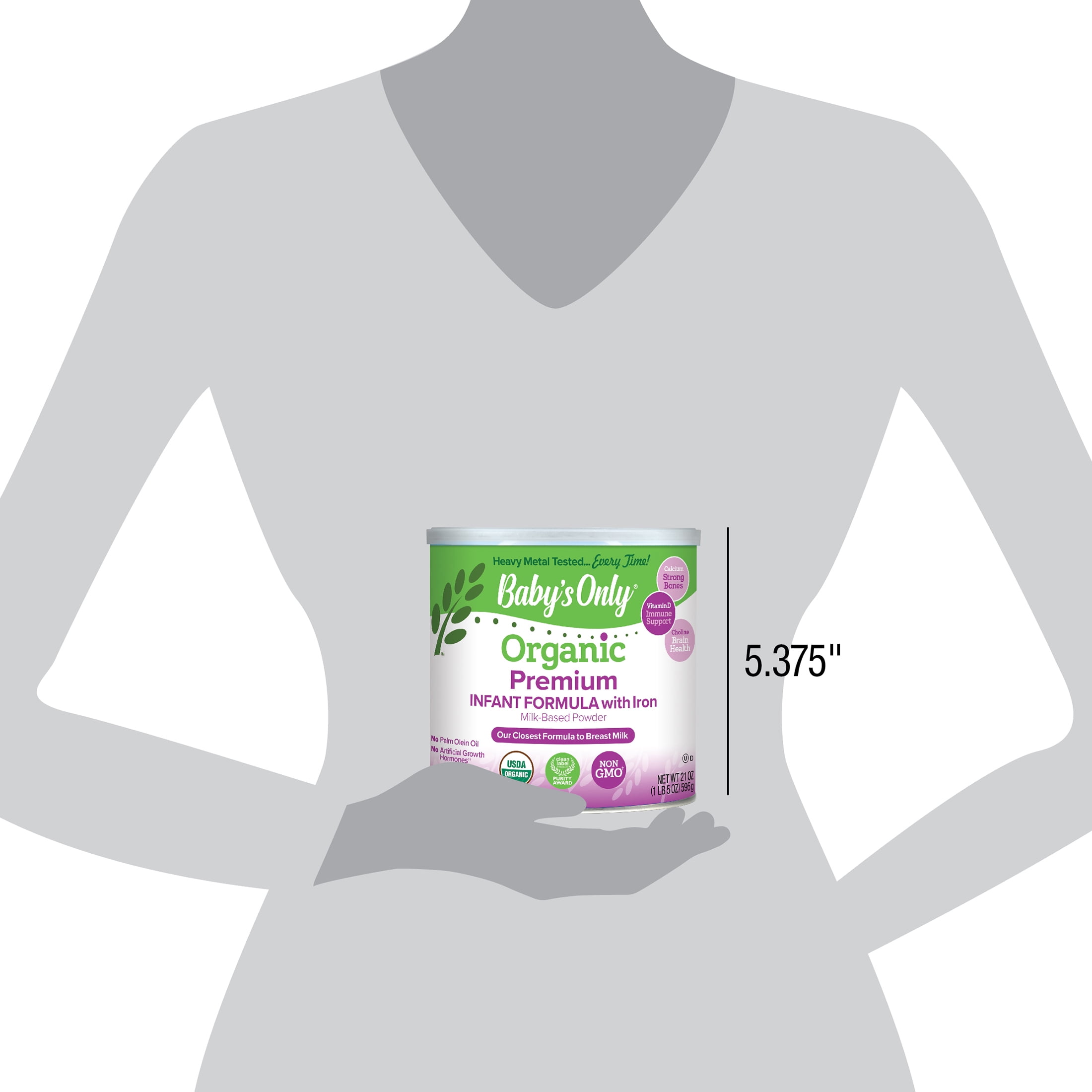 Baby's only organic baby formula sales