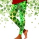 thumbnail image 1 of MKLEKYY Leggings de yoga para mujer, estampados del Día de San Patricio, pantalones de yoga deportivos para entrenamiento y fitness., 1 of 3