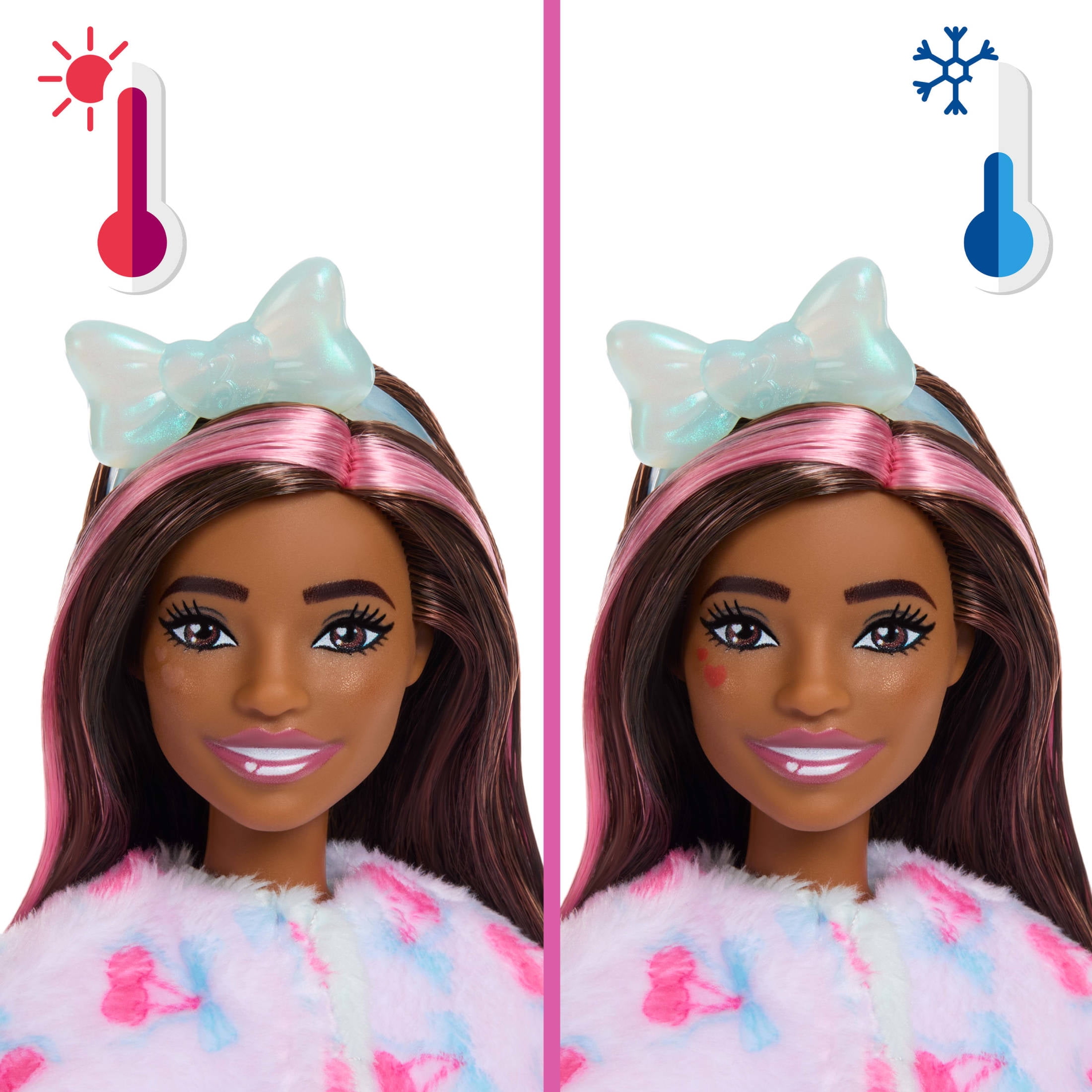 Barbie, Cutie Reveal Doll & Accessories, Bunny, 10 Surprises