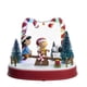 Kurt Adler Musical Wind-Up Carousel - 8.7-inch Christmas Table Decor With Reindeer