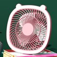 thumbnail image 4 of Ventilador Para Colgar En La Mesa Ventilador de techo, ventilador de refrigeración para mesa de casa, aire acondicionado pequeño para acampar al aire libre (rosa) Likrtyny Libre de BPA, 4 of 6