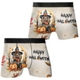 thumbnail image 3 of Happy Halloween Cocker Spaniel Witches Hat Pumpkin Carving All Over Print Boxer Briefs Underwear for Men Dad Cockers Dog Lover Gifts - 02019, 3 of 6