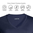 thumbnail image 3 of Lands' End Women's Tall Relaxed Supima Cotton Long Sleeve V-Neck T-Shirt, 3 of 8