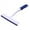 Blue,White-637, variant on Shower Squeegee Glass Scraper, Clean Window Tool, Modern Sleek Design, Effortless Glass Cleaning, Window Maintenance, Home Cleaning Kit, Large Rubber Tip, Durable Stainless Steel, Bathroom