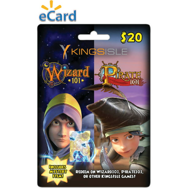 Kingsisle Combo Card 20 Email Delivery Walmart Com Walmart Com - redeem roblox cards for pirate items in february sale