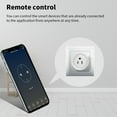thumbnail image 3 of Smart mini Bluetooth WiFi smart socket 10A Doodle mobile phone APP control voice control 53*53*50mm, 3 of 5