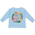 thumbnail image 3 of Inktastic Happy Mother's Day- Flowers Boys or Girls Long Sleeve Toddler T-Shirt, 3 of 5