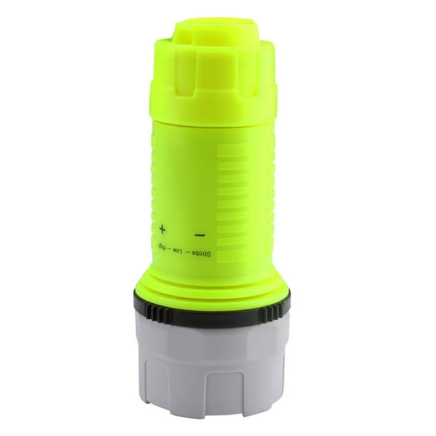 Toystoory Linterna de buceo superbrillante con soplete de cuerda, lámpara de mano para buceo, luz subacuática para trabajo al aire libre, Ropa Deportiva, Zapatos