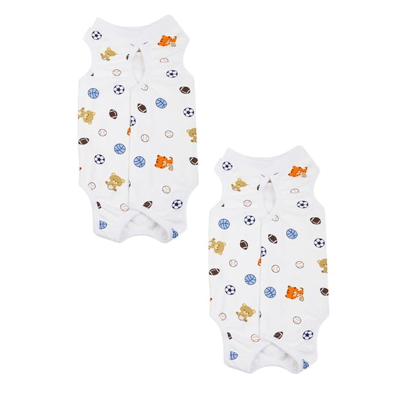 2PCS Dog Recovery Suit Onesie After Pet Spayed Neutered Shirt For Female Male Dogs Cats Surgical Postoperative Snuggly Vest For Abdominal Wounds Weaning Anti Licking Vest L Utility