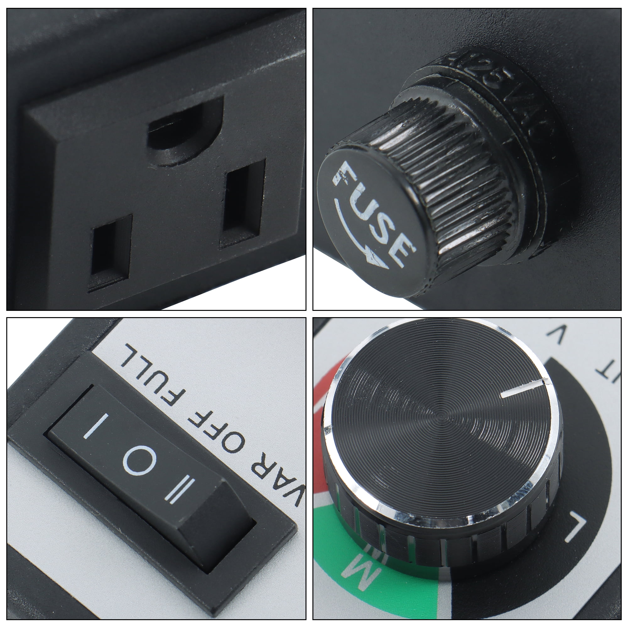 Variable Speed Controller Fit for Router Fan Electric Motor Rheostat AC 1500W 120 Volt 15 Amps