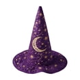 thumbnail image 2 of IAJDKMEK Women's Halloween Witch Hat - Classic Pointed Wizard Cap for Costume Party Dress Up Adult Costume Accessory, 2 of 5