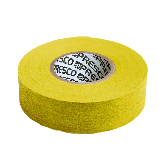 [NO ADHESIVE] Presco Biodegradable Roll Flagging Tape: 1 in. x 100 ft. (Yellow)