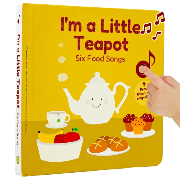 Libro musical interactivo Los libros de Cali Soy una pequeña tetera