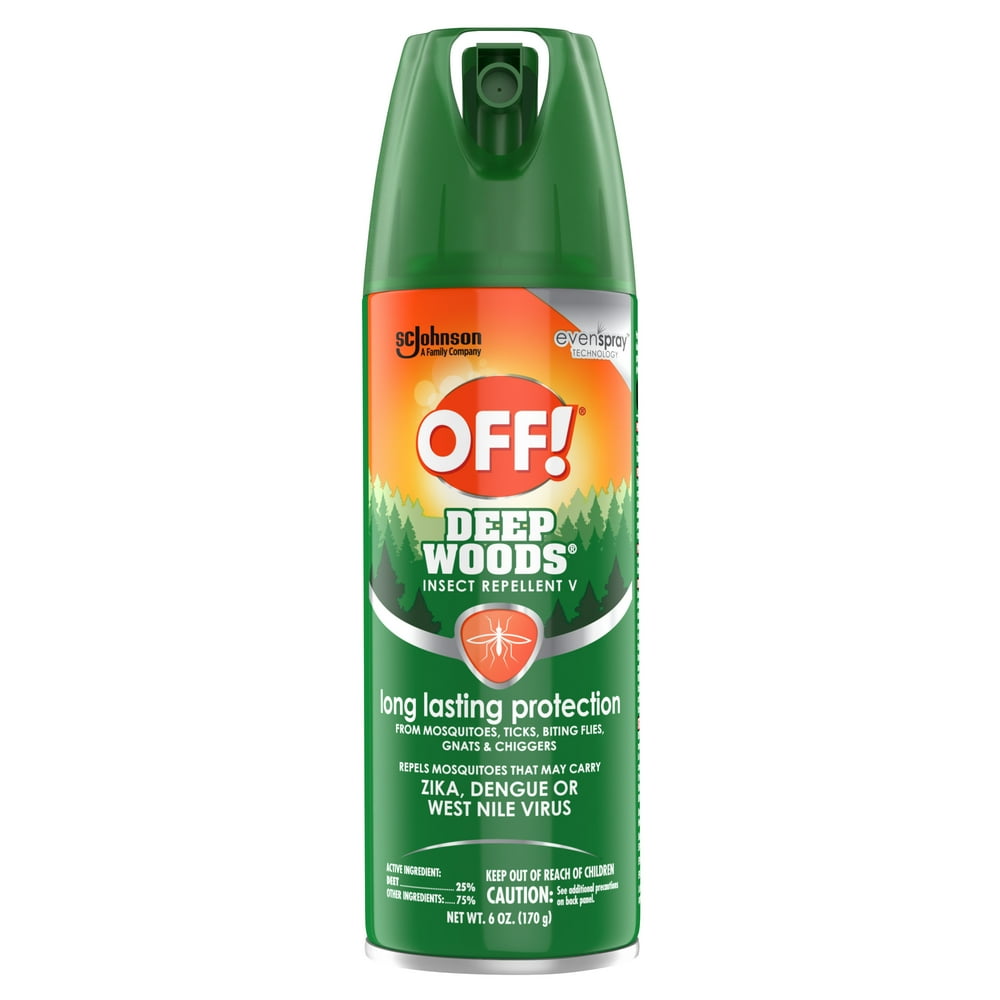 OFF! Deep Woods Insect Repellent V, 6 oz
