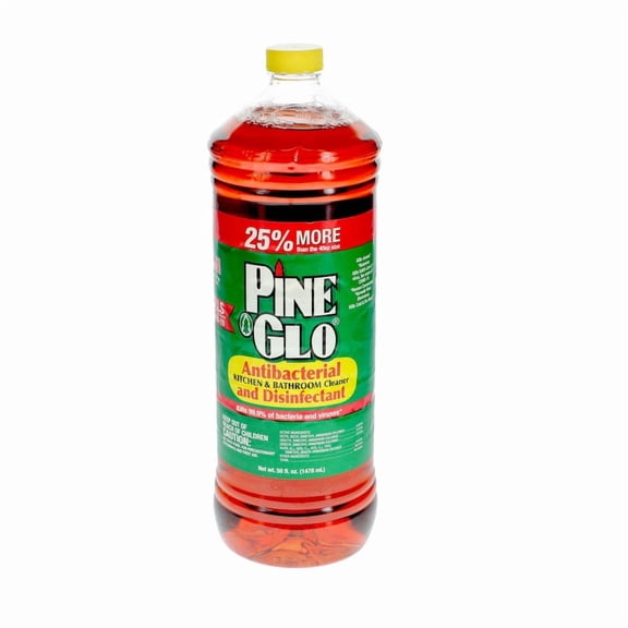Pine Glo Antibacterial Kitchen and Bathroom Cleaner and Disinfectant, 50-oz. Bottle