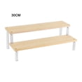 thumbnail image 3 of AFQH 1-5 Layers Wooden Ladder Rack Acrylic Multi-layer Ladder Display Rack, 3 of 9